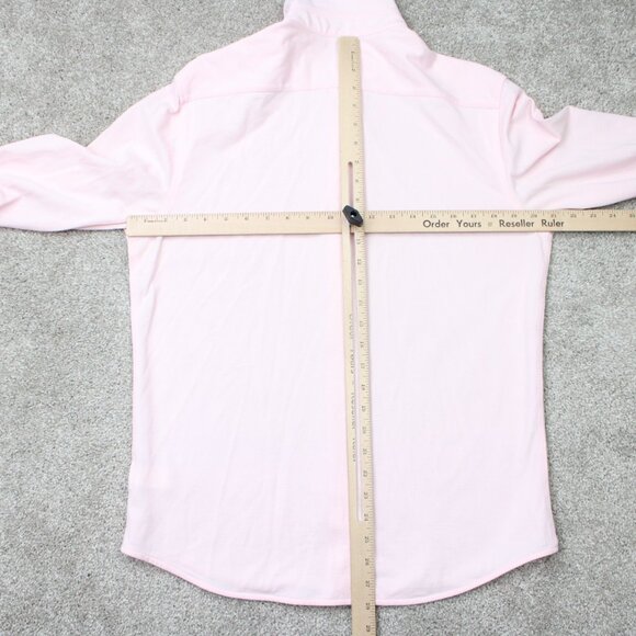 UNTUCKIT Shirt Mens Medium Pink 100% Cotton Long Sleeve Button Up - Picture 11 of 14
